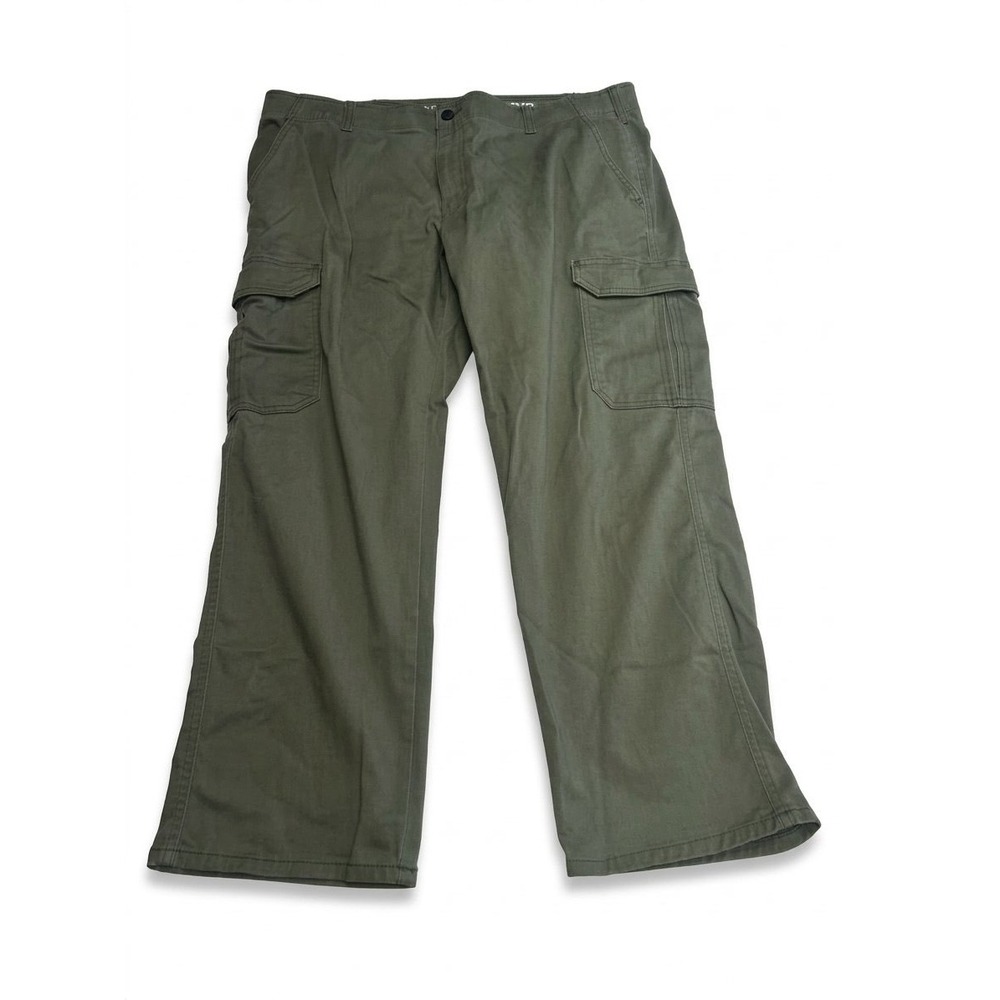 Lee Cargo Pants Mens 40x29 Olive Green  Extreme Comfort MVP Straight Fit